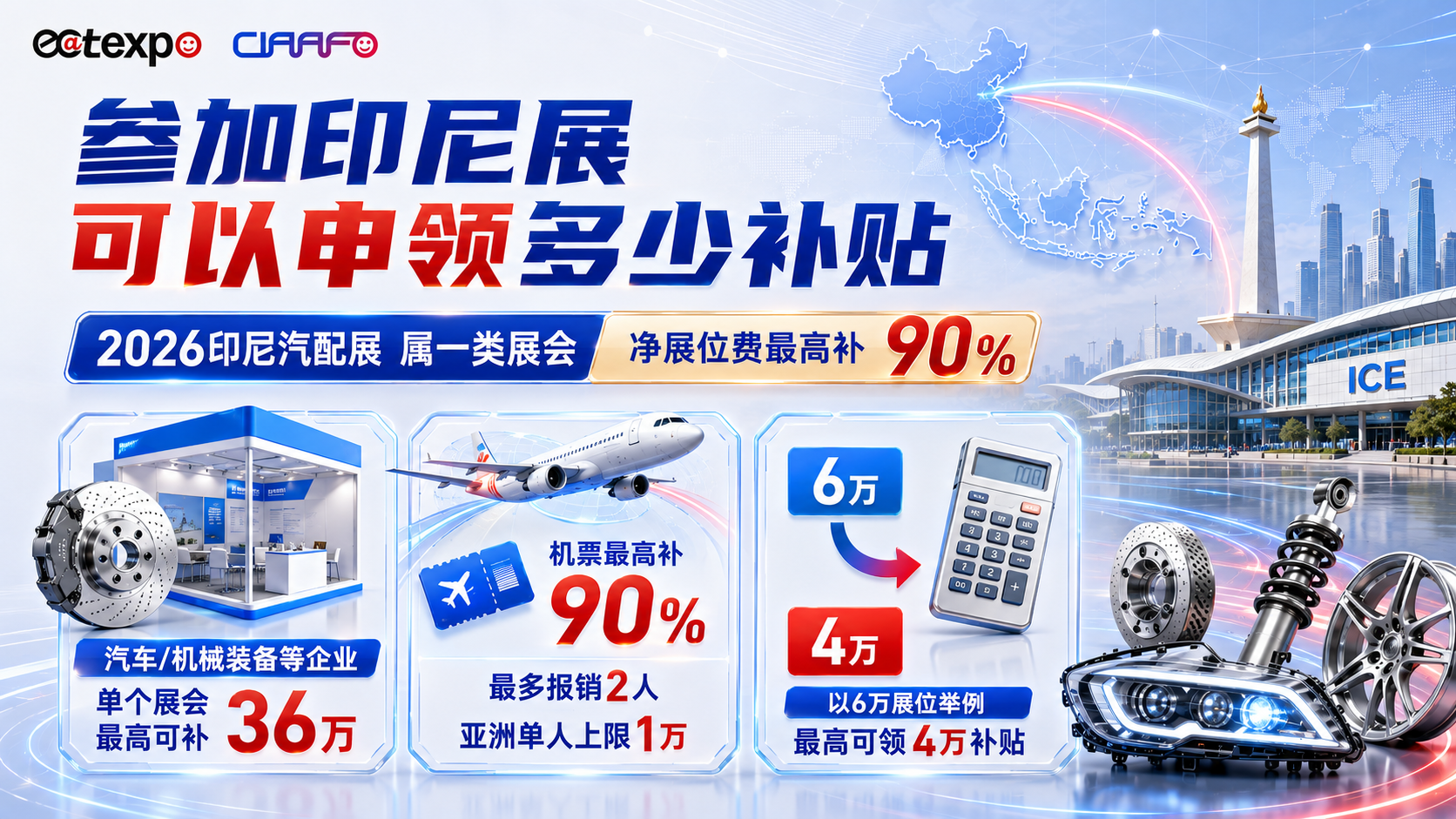 Attention Henan Auto Parts Business Owners! Overseas Exhibition Booth Fees Subsidized by Up to 90%